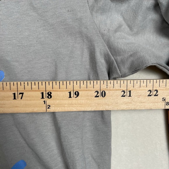 NWT Aaliyah Princess of R&B Long Sleeve Gray Vinyl Graphic Tee Size Large Unisex - Picture 9 of 9